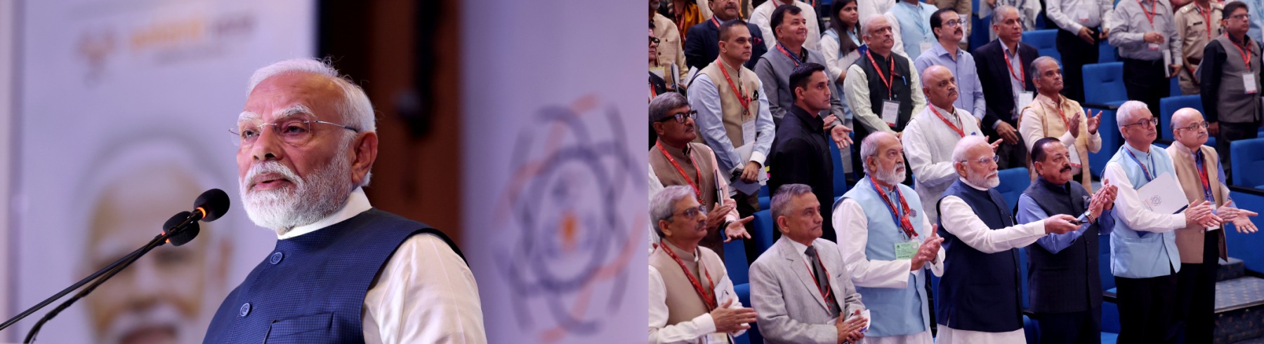 Honorable Prime Minister Sh. Narendra Modi addressing at the launch of Karmayogi Saptah - National Learning Week in New Delhi on October 19, 2024.